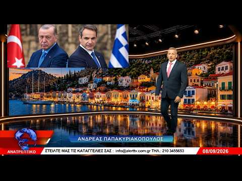 ΑΝΑΤΡΕΠΤΙΚΟ live  || ΤΡΙΤΗ  08 - ΣΕΠΤΕΜΒΡΙΟΥ - 2026 ||