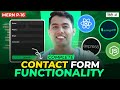 17 Building Complete Contact Form Schema Route Logics For Backend In Our MERN App