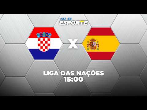 CROÁCIA X ESPANHA - AO VIVO | LIGA DAS NAÇÕES – 06/10/2026