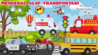 Download lagu Belajar Mengenal Alat Transportasi - Dalam Bahasa Inggris & Indonesia Untuk Anak Pra Sekolah Paud Tk mp3
