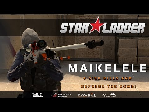 Insane round by Maikelele with 4K against GGWP (StarSeries XII)