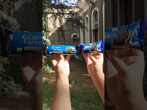 Oreo VS Dark Fantasy Biscuit #shorts #trending #shortsfeed #viralshort #foodie