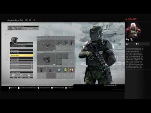 PS4-Live Übertragung CoD Infinite Warfare SaW TVKW