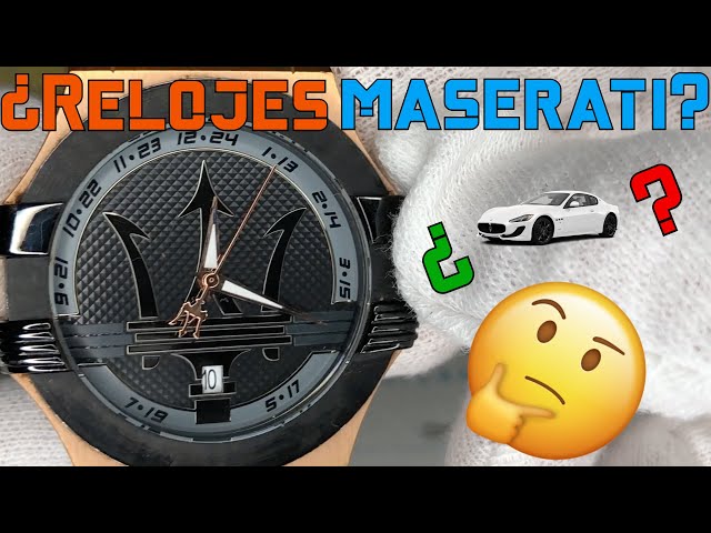 Vídeo relacionado con Maserati Reloj Hombre, Tiempo y Fecha, Analógico, 42 mm, Colección Potenza Edición Limitada - R8851108036