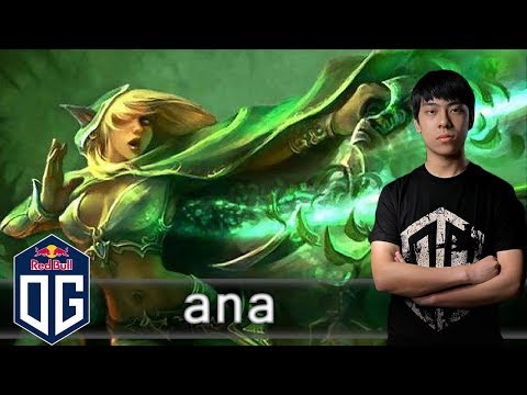 OG.ana Windranger Gameplay - Unranked Match - OG Dota 2.