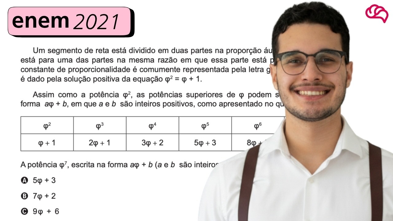 Resolução em Vídeo — Questão 136 ENEM 2021