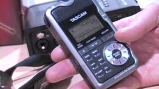 Video thumbnail for TASCAM DR-2d Winter NAMM 2010 Demo by Sweetwater