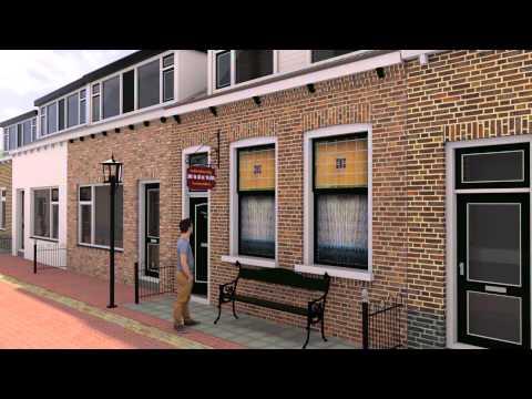 3D virtuele wandeling door Arnemuiden