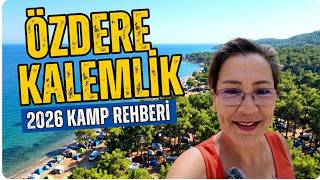 İzmir Özdere Kalemlik Orman Kampı Rehberi 2026| Buraya Âşık Oldum! 🏕️🌊