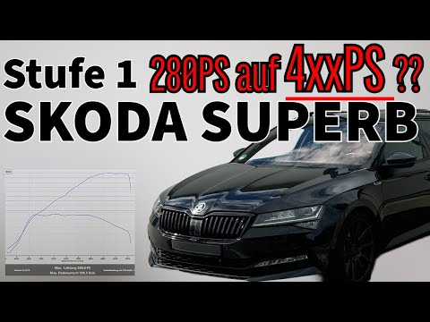 WAHNSINN / Skoda Superb 2.0TSI Generation 4 / STUFE 1 Abstimmung / Sleeper