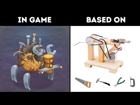 My Singing Monsters are based on... | Compilation (92 - Monsters) -  Sounds and Animations | MSM