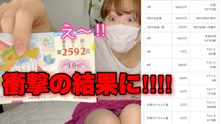 6万円分購入した宝くじが衝撃の結果に…‼︎‼︎