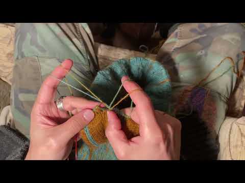 Knit With Me: 01 — A Slow Video from Sockmatician