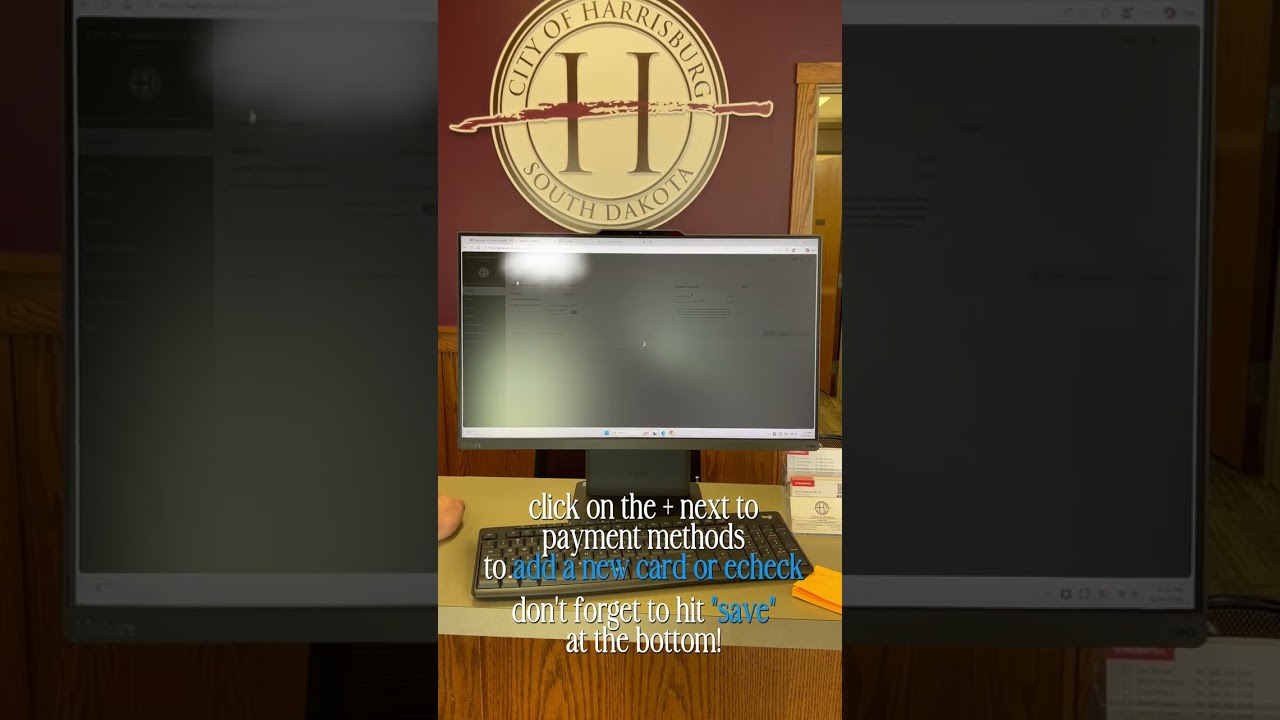 How to Pay Utility Bills Online - City of Harrisburg, SD