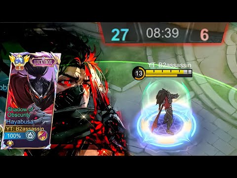 HOW TO GET HAYABUSA WIN 8MINUTES IN SOLO RANK!!😱💀