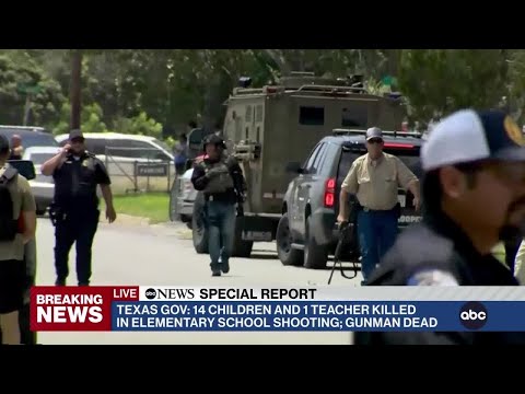 ABC News Special Report: 14 children, 1 teacher killed in elementary school shooting in Texas