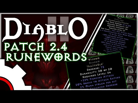 Guide to the New 2.4 Runewords in Diablo 2 Resurrected