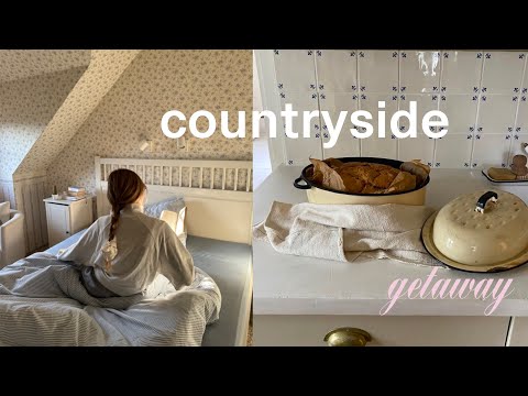 Countryside getaway, baking, testing sauna blanket from heat healer, pilates in the city