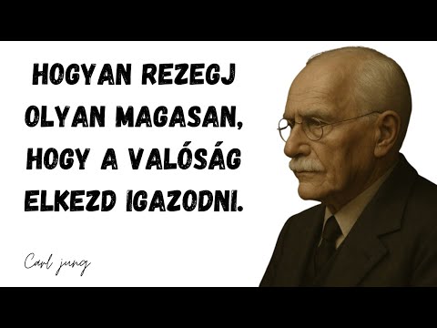 Carl Jung – Hogyan rezegj olyan magasan, hogy a valóság azonnal elkezdjen igazodni hozzád.