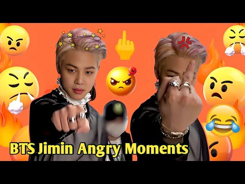 BTS Park Jimin So Angry Fire Moments 😡🔥