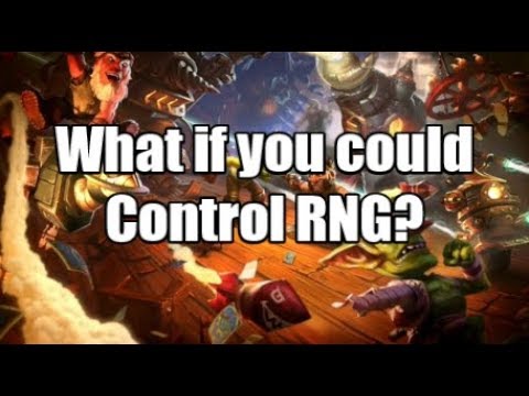 [Hearthstone] Theorystone: What if you could control RNG?