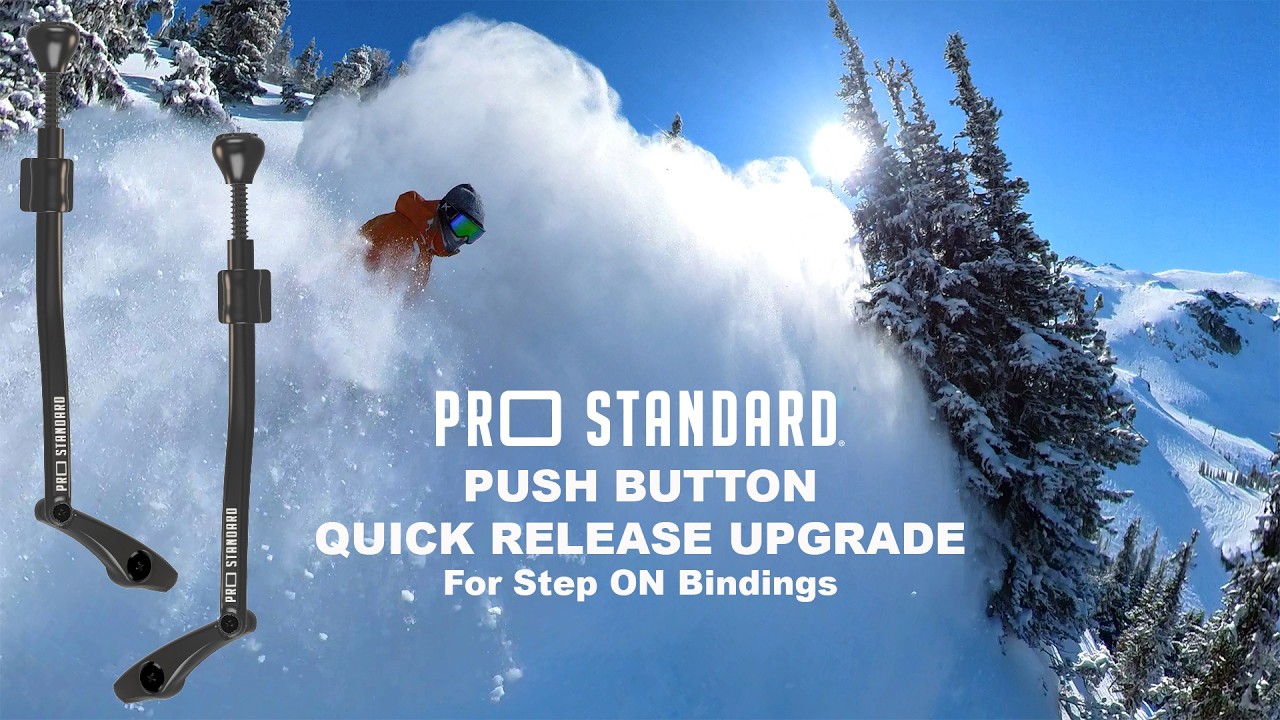 Video Pro Standard Step On Quick Release Button Right White