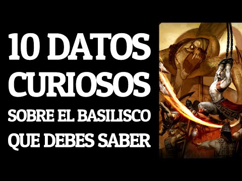 10 DATOS CURIOSOS sobre EL BASILISCO que DEBES SABER - GOD OF WAR 🔥