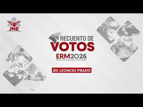 20/10/26 10:00 am Audiencia de Recuento de Votos JEE LEONCIO PRADO