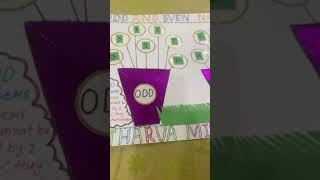 #shorts #chart #odd&evennumberchart #schoolchart #odd #even
