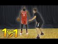 1 V 1 BASKETBALL VS NBA SUPERSTAR JAMES HARDEN