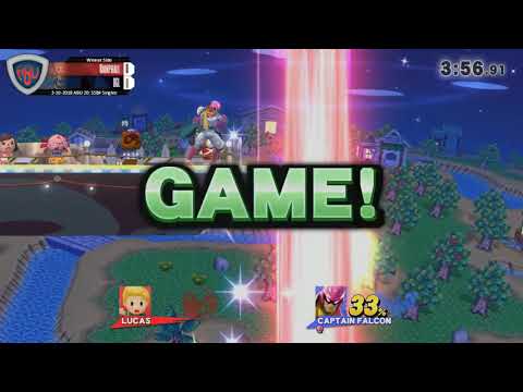 ABU 20: Rainphall (Lucas) vs. DGL (Captain Falcon) - SSB4 Singles Winner Side