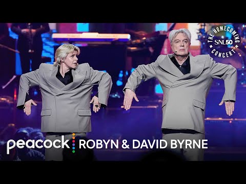 Robyn and David Byrne: Dancing On My Own (Live) | SNL50: The Homecoming Concert