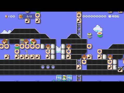 ♪ SM3DW The Bullet Bill Express by ImdaesikDH 🍄 Super Mario Maker 2 🍄 No Commentary AAB