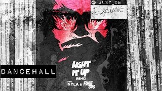 DANCEHALL: MAJOR LAZER ft. Nyla &amp; Fuse O.D.G - Light it Up (Blinkie Remix) [Because]
