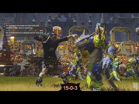Blood Bowl 2 - 1% Effort Game 19 - Lizardmen vs. Necro
