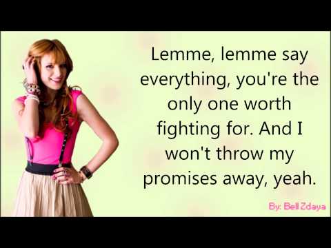 Bella Thorne and IM5 - Can't Stay Away [Lyrics HD]