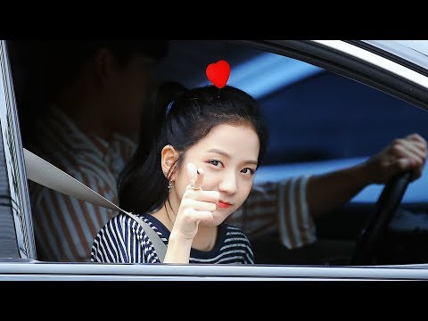 170813 BLACKPINK 지수 - 인기가요 퇴근길