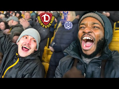 GERMAN 3RD DIVISION ATMOSPHERE IS CRAZY! DYNAMO DRESDEN vs MSV DUISBURG