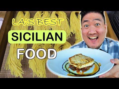 BEST SICILIAN FOOD in LOS ANGELES (Mindblowing Seafood and Pasta!)
