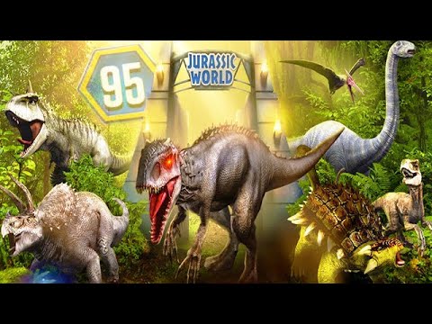 ALL BATTLE STAGES 1 - 95 (JURASSIC WORLD)