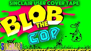 TeZ-X Spectrum 1080 BLOB THE COP Sinclair User Cover Tape