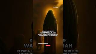 Download lagu Wasiat Siti Khadijah Kepada Putrinya Fatimah Az-Zahra #shorts mp3