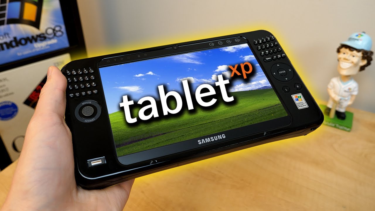 Samsung's Handheld Windows XP Tablet from 2007
