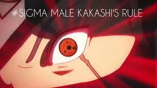 Sigma Male Grindset Meme but its Kakashi