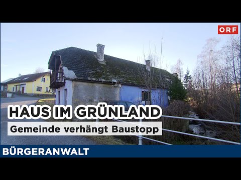 Haus im Grünland - Gemeinde verhängt Baustopp | Bürgeranwalt 17.01.2026