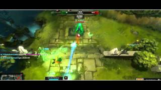 Dendi vs EG @ The Defense