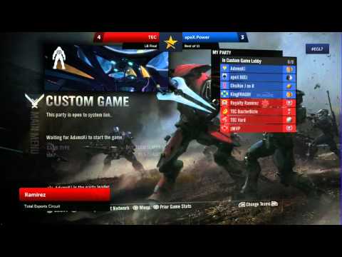 EGL7 : Halo Reach : TEC vs apeX.Power : LB Final - Map 3 Part 2