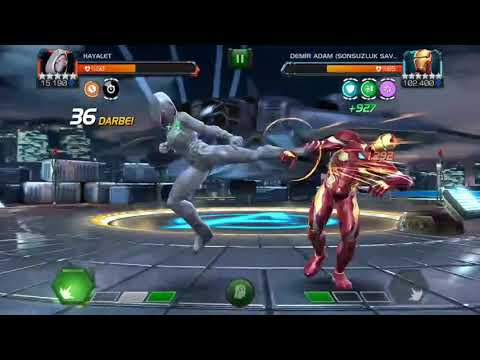 ACT 6 .3. 4 Iron Man boss solo with Ghost (100%) last part - Marvel Contest of Champions