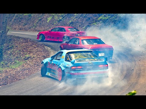 Real Touge Street Drifting In Japan! - Gunsai Touge Attack!