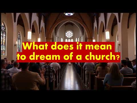 church dream meaning/what does it mean to dream of a church/religious dreams church